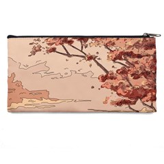 Pastel Nature , Art, Blue, Cute, Pencil Case from ArtsNow.com Back