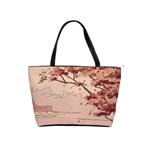 Pastel Nature , Art, Blue, Cute, Classic Shoulder Handbag