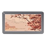 Pastel Nature , Art, Blue, Cute, Memory Card Reader (Mini)