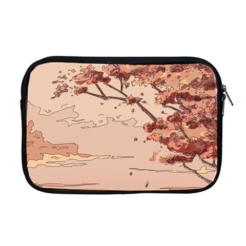 Pastel Nature , Art, Blue, Cute, Apple MacBook Pro 17  Zipper Case from ArtsNow.com Front