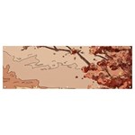 Pastel Nature , Art, Blue, Cute, Banner and Sign 12  x 4 