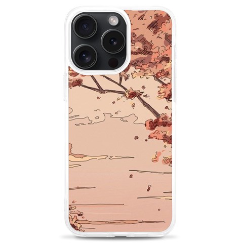 Pastel Nature , Art, Blue, Cute, iPhone 15 Pro Max TPU UV Print Case from ArtsNow.com Front