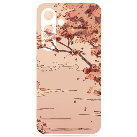 Pastel Nature , Art, Blue, Cute, Samsung Galaxy S24 6.2 Inch Black TPU UV Case from ArtsNow.com Front