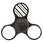 Pattern, Black, Blue, Gold, Lines, Stripes Finger Spinner