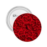 Red Roses , Red Buds, Red Roses 2.25  Buttons