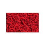 Red Roses , Red Buds, Red Roses Sticker (Rectangular)