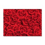 Red Roses , Red Buds, Red Roses Sticker A4 (10 pack)