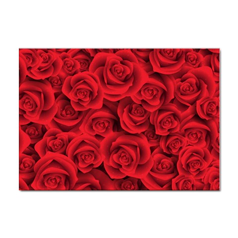 Red Roses , Red Buds, Red Roses Sticker A4 (100 pack) from ArtsNow.com Front