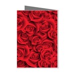 Red Roses , Red Buds, Red Roses Mini Greeting Cards (Pkg of 8)