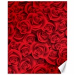 Red Roses , Red Buds, Red Roses Canvas 16  x 20 