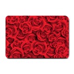 Red Roses , Red Buds, Red Roses Small Doormat