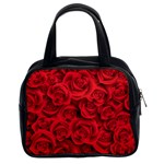 Red Roses , Red Buds, Red Roses Classic Handbag (Two Sides)