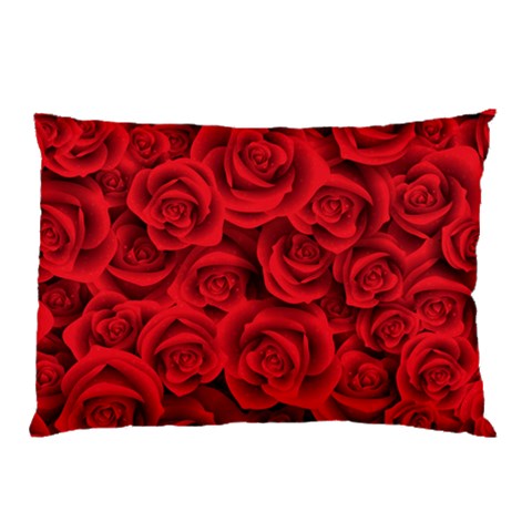 Red Roses , Red Buds, Red Roses Pillow Case from ArtsNow.com 26.62 x18.9  Pillow Case