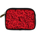 Red Roses , Red Buds, Red Roses Digital Camera Leather Case