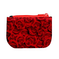 Red Roses , Red Buds, Red Roses Mini Coin Purse from ArtsNow.com Back