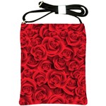 Red Roses , Red Buds, Red Roses Shoulder Sling Bag