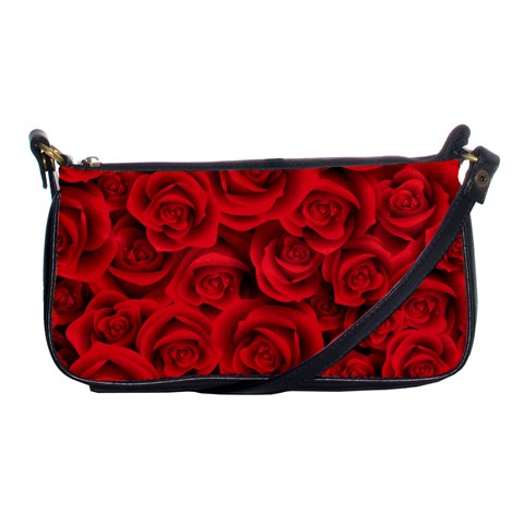 Red Roses , Red Buds, Red Roses Shoulder Clutch Bag from ArtsNow.com Front