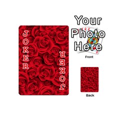 Red Roses , Red Buds, Red Roses Playing Cards 54 Designs (Mini) from ArtsNow.com Front - Joker2