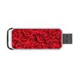 Red Roses , Red Buds, Red Roses Portable USB Flash (One Side)