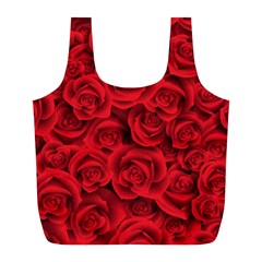 Red Roses , Red Buds, Red Roses Full Print Recycle Bag (L) from ArtsNow.com Front