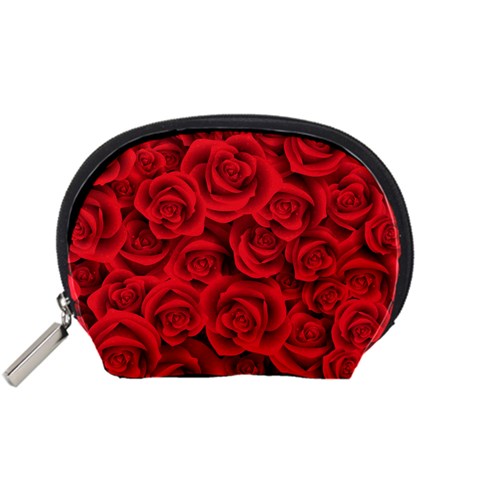 Red Roses , Red Buds, Red Roses Accessory Pouch (Small) from ArtsNow.com Front