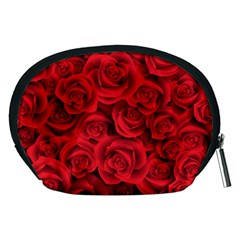 Red Roses , Red Buds, Red Roses Accessory Pouch (Medium) from ArtsNow.com Back