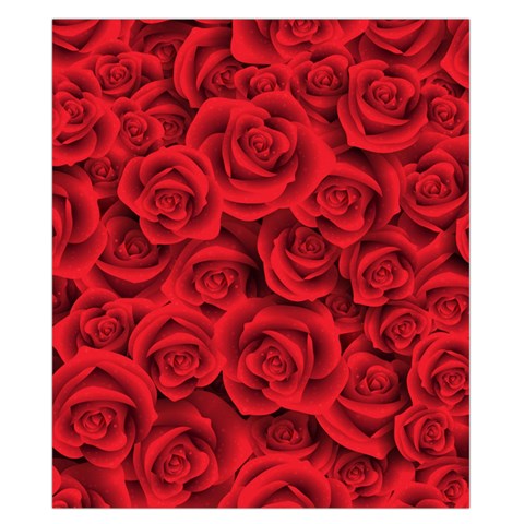 Red Roses , Red Buds, Red Roses Duvet Cover Double Side (California King Size) from ArtsNow.com Back