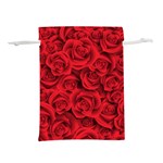 Red Roses , Red Buds, Red Roses Lightweight Drawstring Pouch (L)