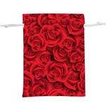 Red Roses , Red Buds, Red Roses Lightweight Drawstring Pouch (XL)