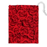 Red Roses , Red Buds, Red Roses Drawstring Pouch (5XL)