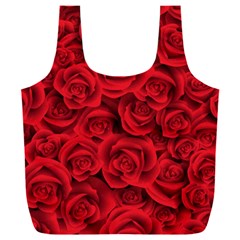 Red Roses , Red Buds, Red Roses Full Print Recycle Bag (XXL) from ArtsNow.com Back