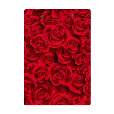 Red Roses , Red Buds, Red Roses A5 Acrylic Clipboard from ArtsNow.com Back