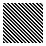 Stripes Monochrome Pattern Medium Glasses Cloth (2 Sides)