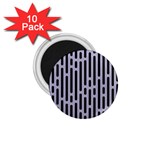 Texture, Stripes, Pattern 1.75  Magnets (10 pack) 