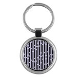 Texture, Stripes, Pattern Key Chain (Round)