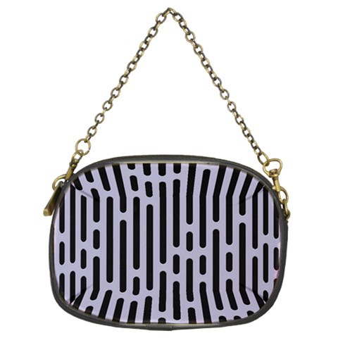 Texture, Stripes, Pattern Chain Purse (Two Sides) from ArtsNow.com Front