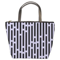 Texture, Stripes, Pattern Bucket Bag from ArtsNow.com Front