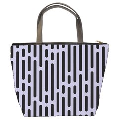 Texture, Stripes, Pattern Bucket Bag from ArtsNow.com Back