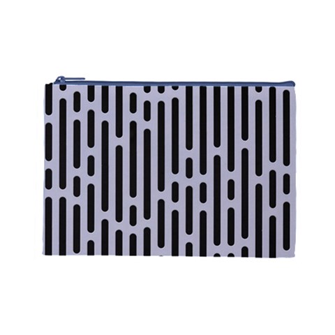 Texture, Stripes, Pattern Cosmetic Bag (Large) from ArtsNow.com Front