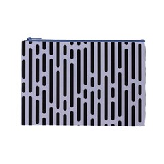 Texture, Stripes, Pattern Cosmetic Bag (Large) from ArtsNow.com Front