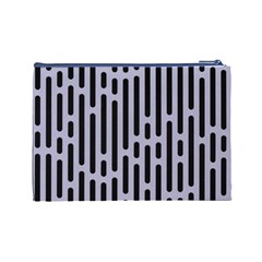 Texture, Stripes, Pattern Cosmetic Bag (Large) from ArtsNow.com Back