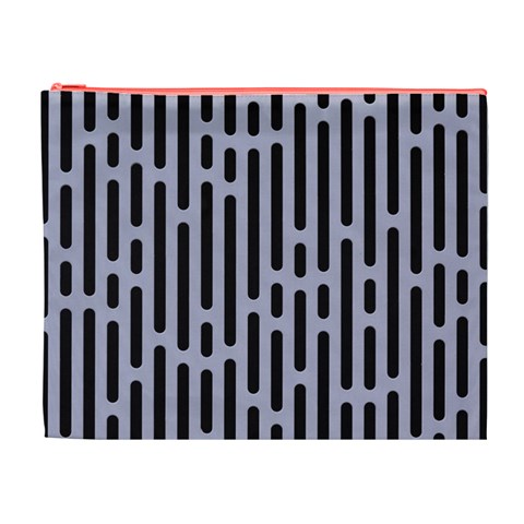 Texture, Stripes, Pattern Cosmetic Bag (XL) from ArtsNow.com Front