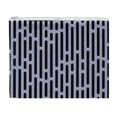 Texture, Stripes, Pattern Cosmetic Bag (XL) from ArtsNow.com Front