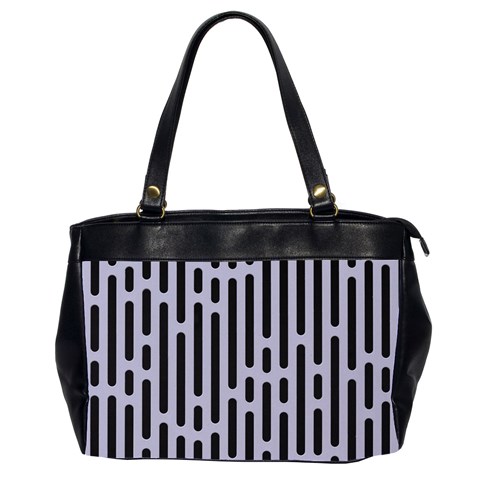 Texture, Stripes, Pattern Oversize Office Handbag (2 Sides) from ArtsNow.com Front