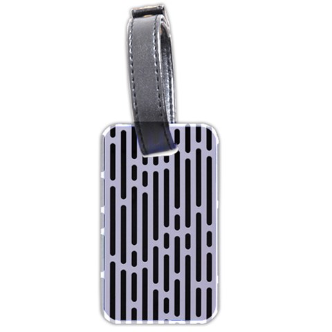 Texture, Stripes, Pattern Luggage Tag (two sides) from ArtsNow.com Front