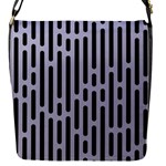 Texture, Stripes, Pattern Flap Closure Messenger Bag (S)