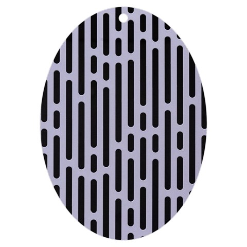 Texture, Stripes, Pattern UV Print Acrylic Ornament Oval from ArtsNow.com Front