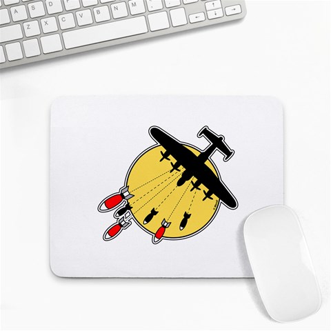 Bombs Away Small Mousepad from ArtsNow.com Front