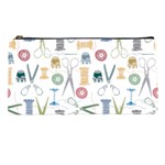 Pattern Seamless Texture Sewing Pencil Case