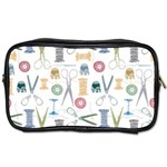 Pattern Seamless Texture Sewing Toiletries Bag (Two Sides)